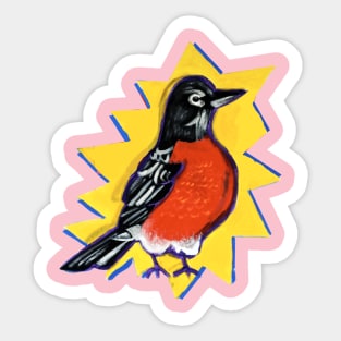 Robin Sticker